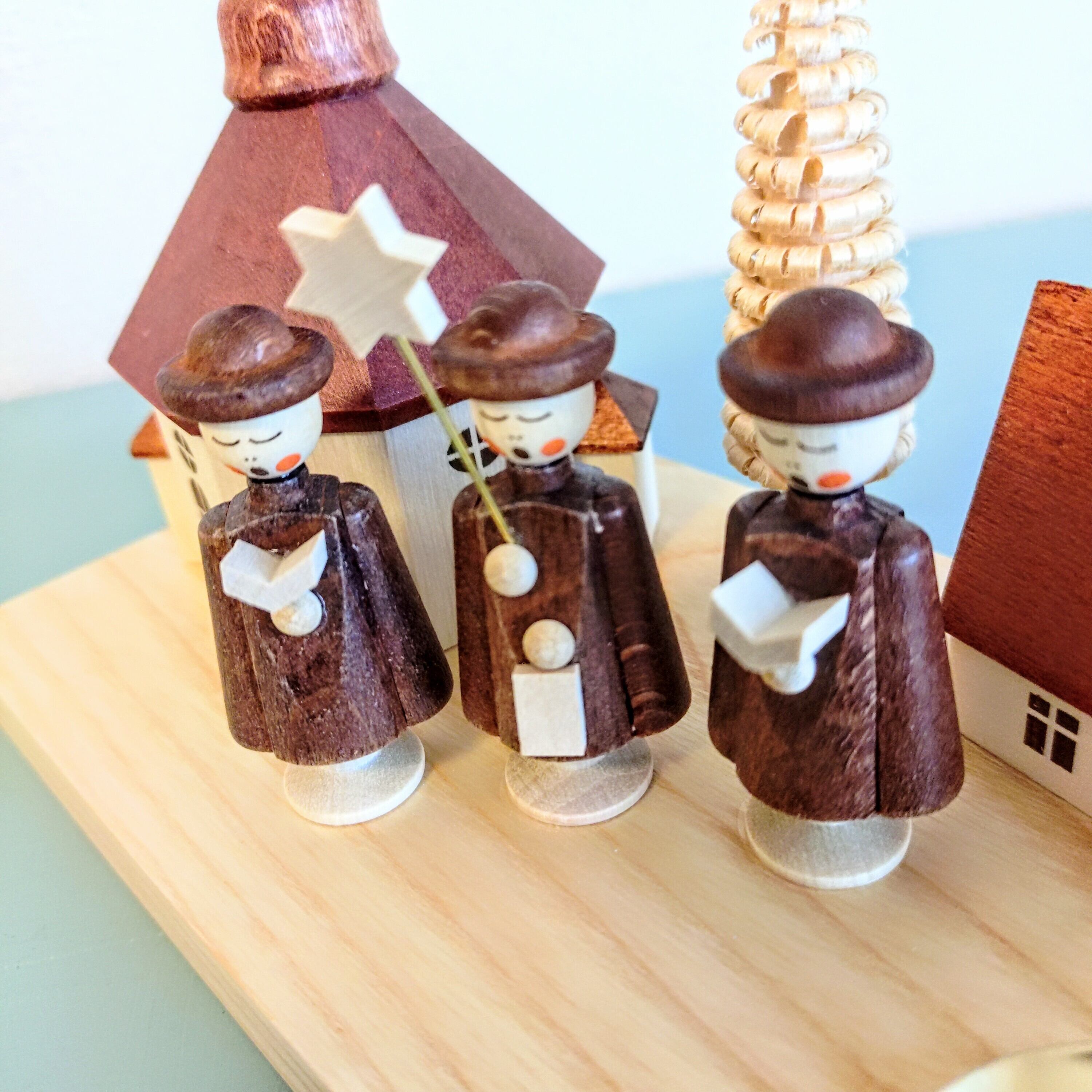 ザイフェン教会と聖歌隊 キャンドルホルダー | POLKA ドイツ工芸品