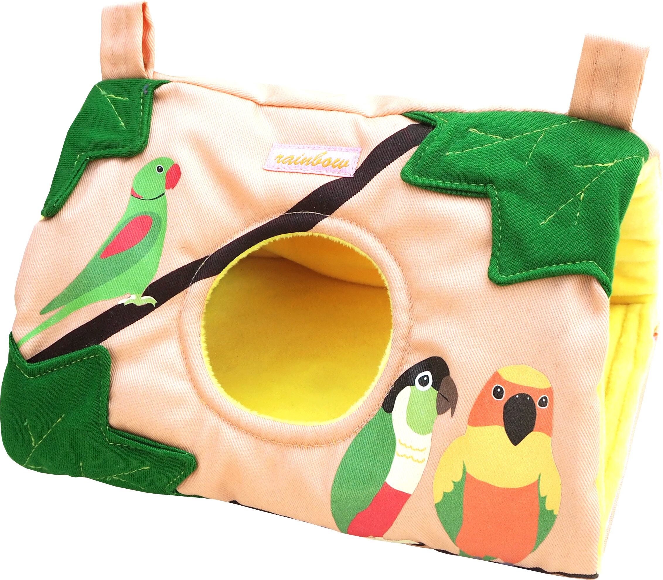 【小鳥用品】なかよしバードさんかくトンネル(M)