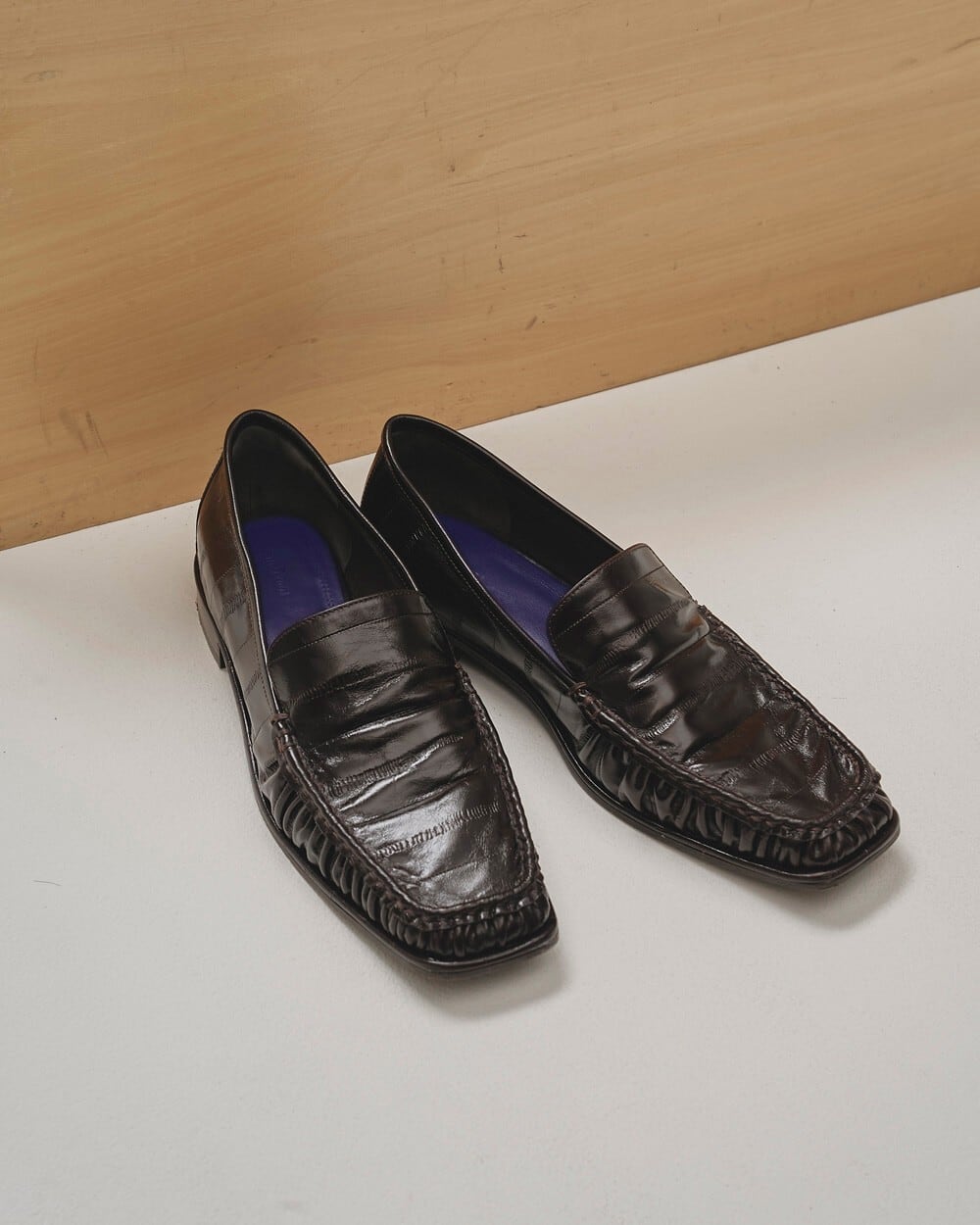 TODAYFUL／Squaretoe Gather Loafers | polne