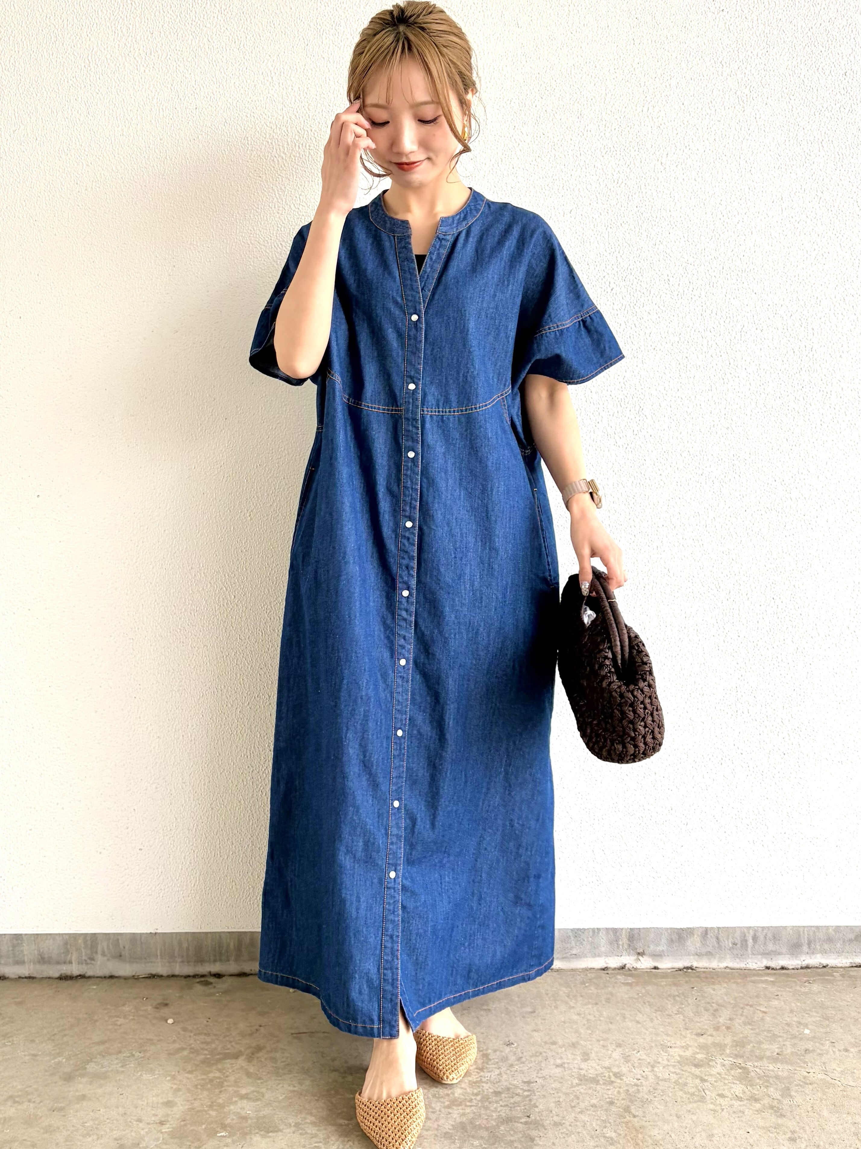○○○9286】半袖デニムワンピース (8801-63028) | 9286 Fashion Lab
