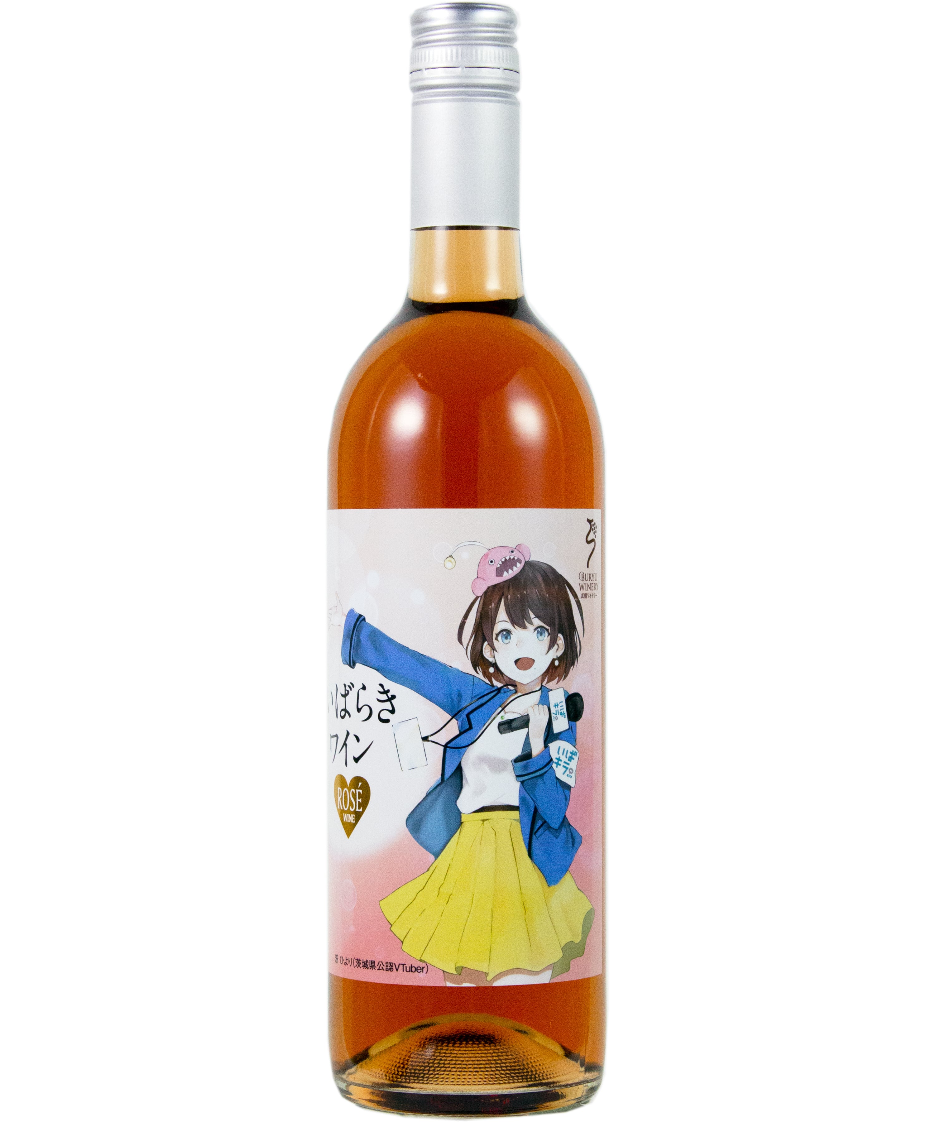 いばらきワイン 茨ひよりラベル 750ml | 武龍ワイナリー