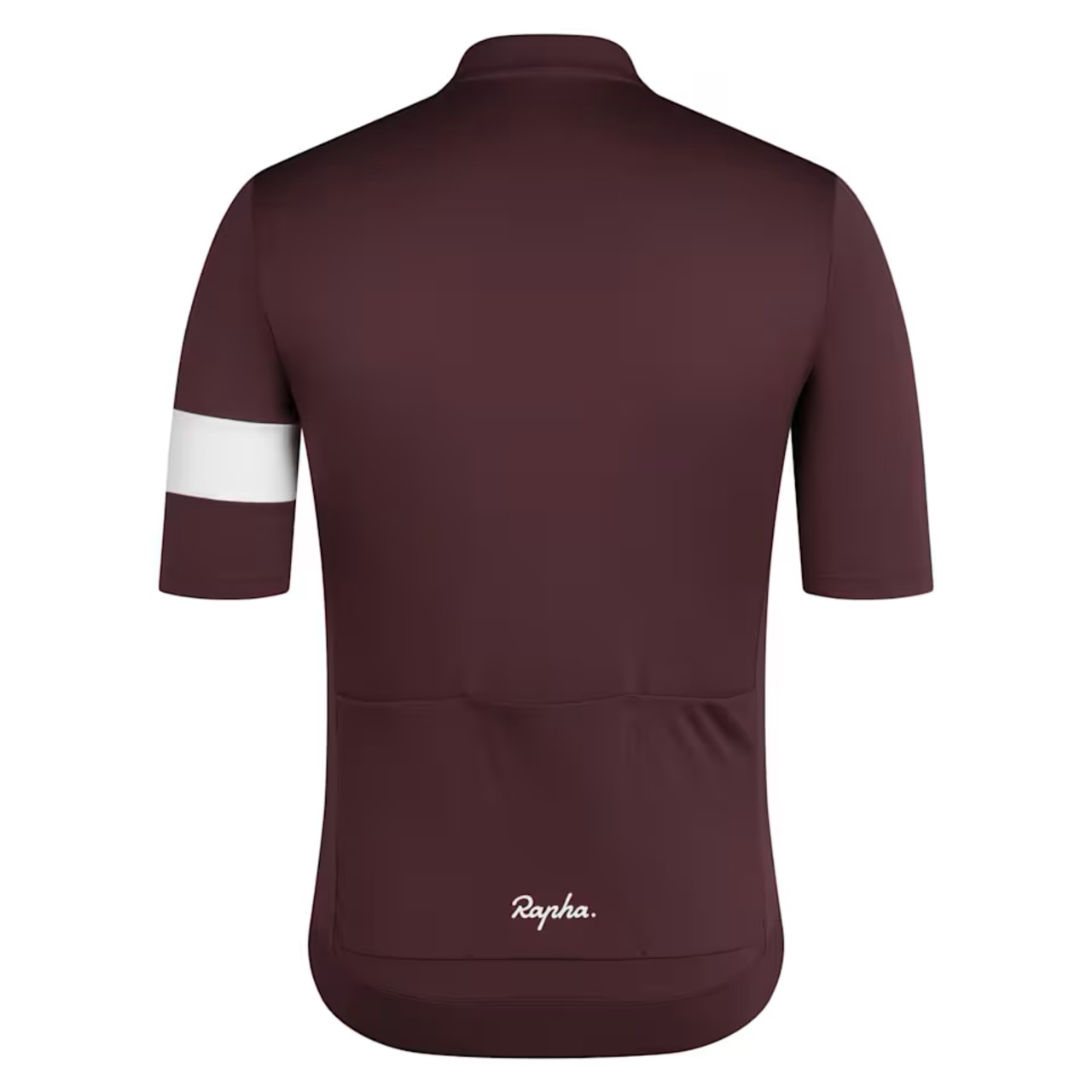 RAPHA MEN'S CORE JERSEY Mahogany/White
