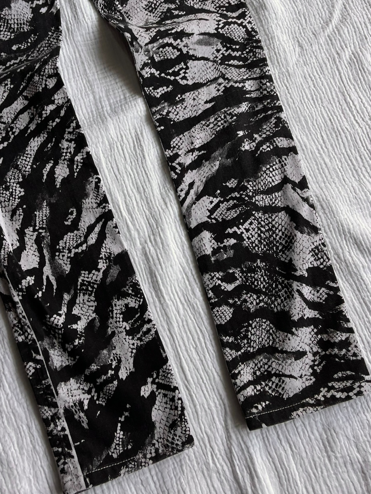 "DIESEL" Python Black Camo Skinny