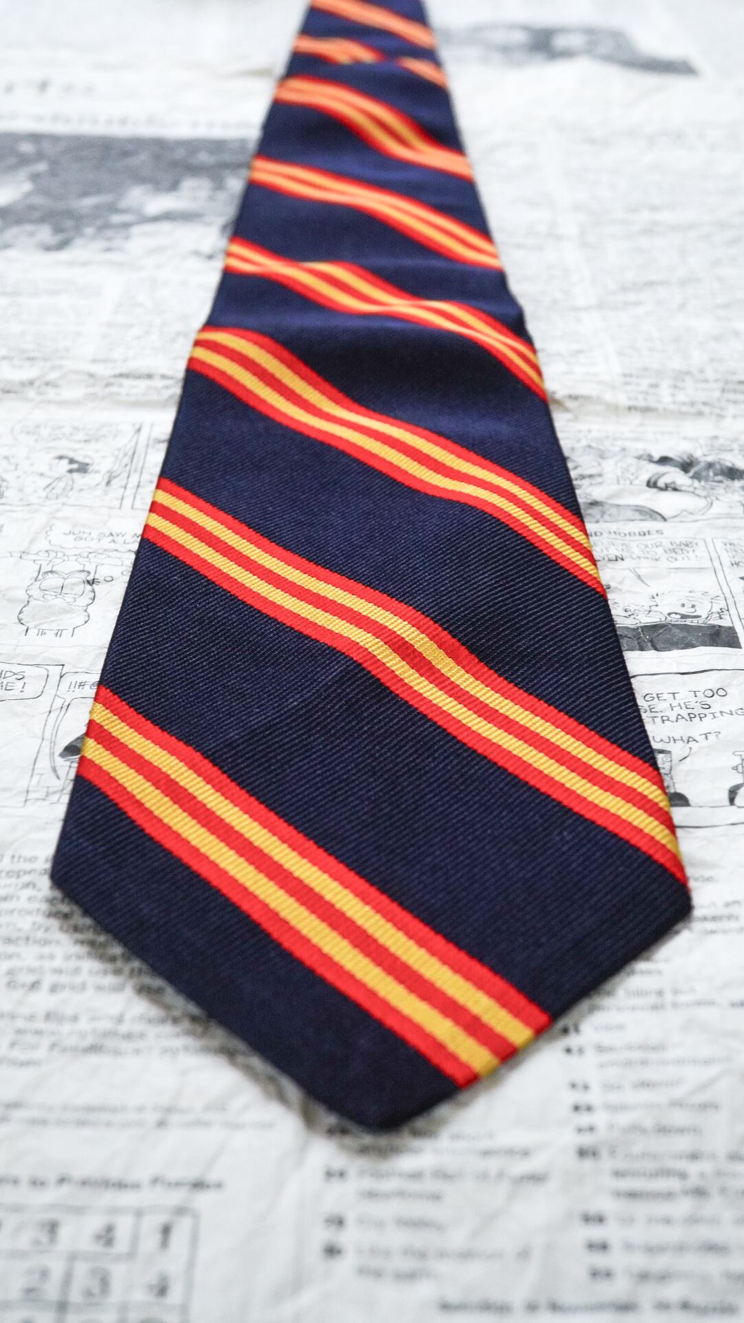 1960s】BROOKS BROTHERS ブルックスブラザーズ レップタイ 《黒タグ