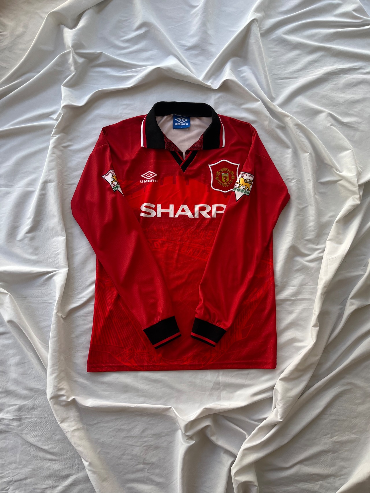 90s Manchester United Game Shirt  Cantona - 2
