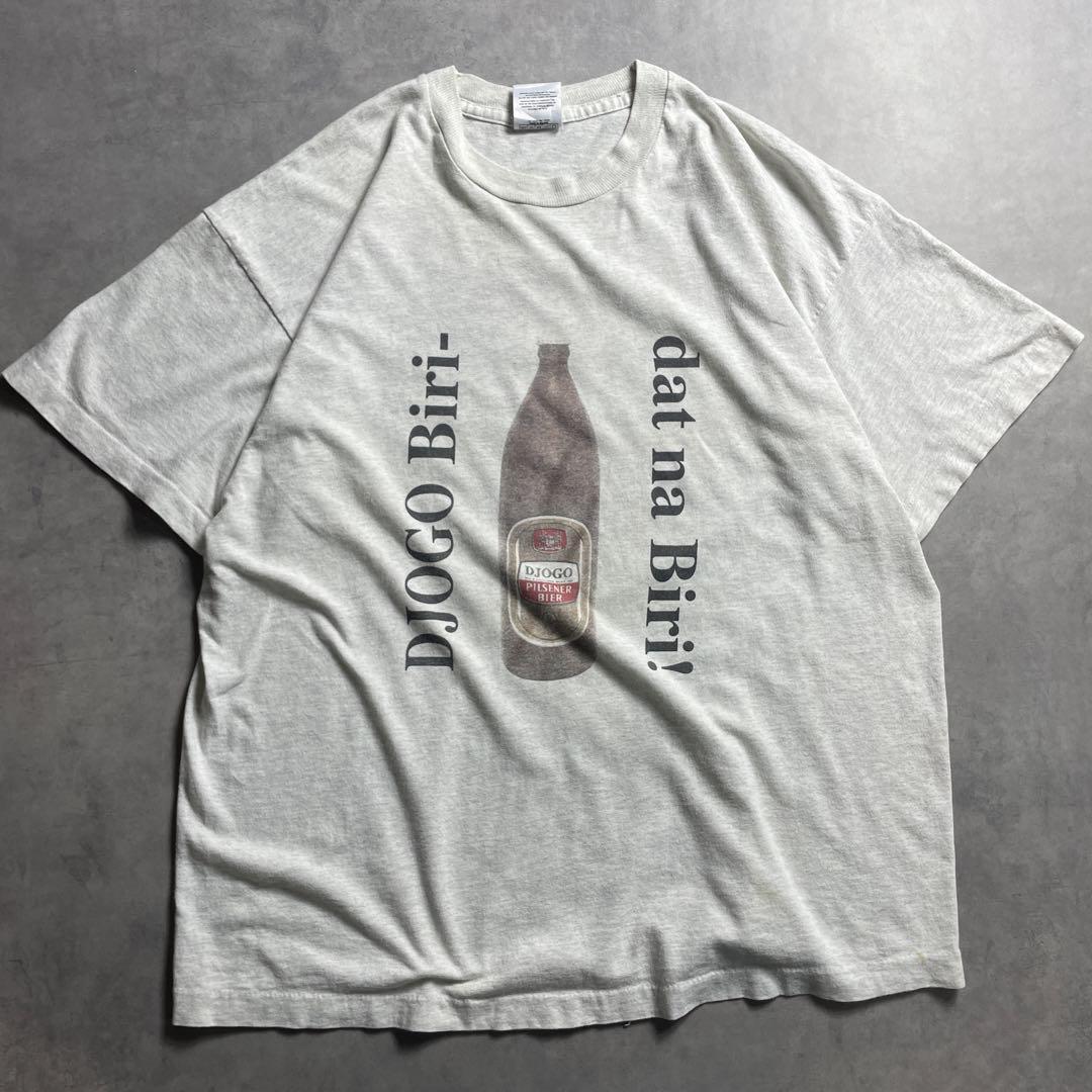 90s USA製 インドネシア Djogo ビールvintage T-shirt