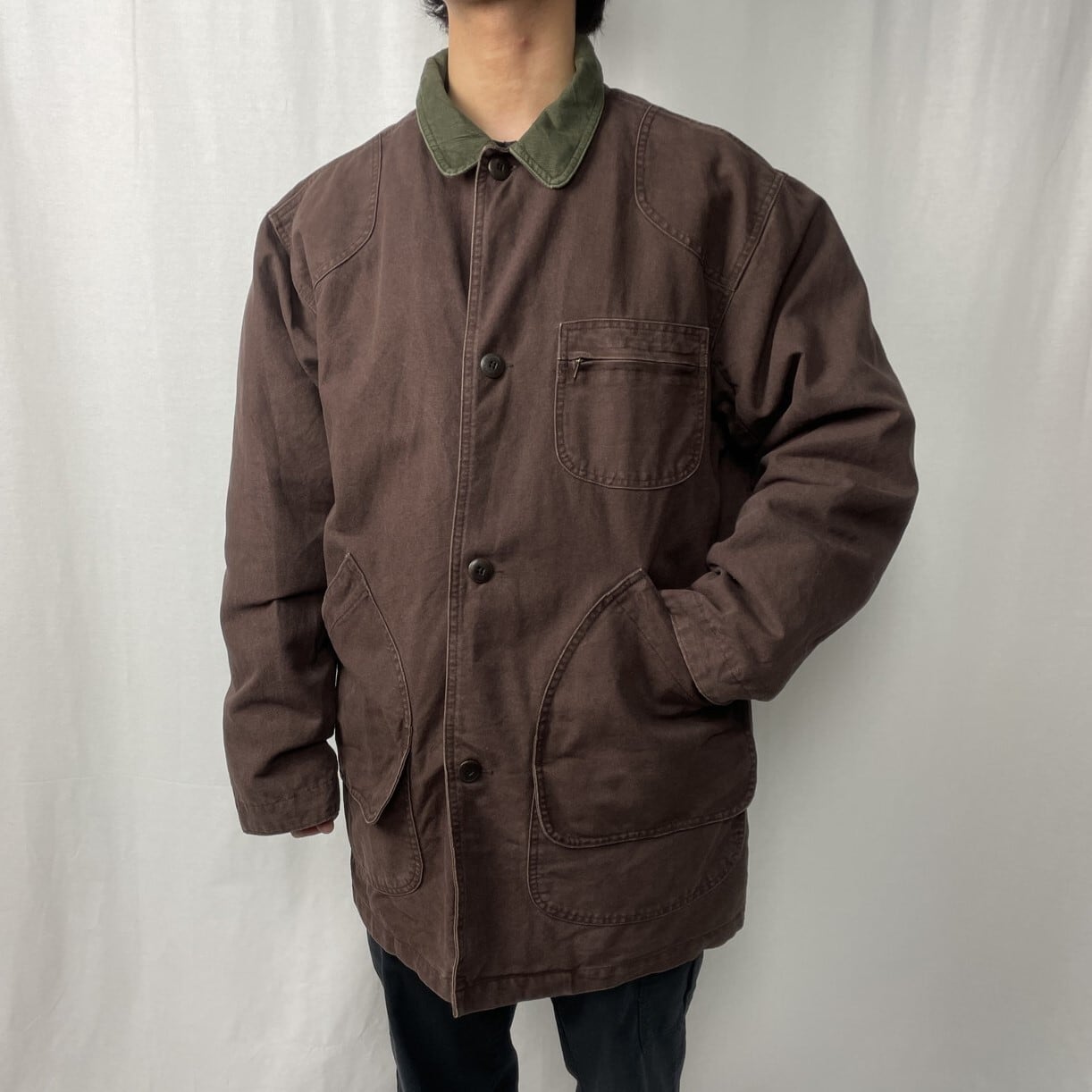 80~90年代 L.L.Bean エルエルビーン ハンティングジャケット ウール 