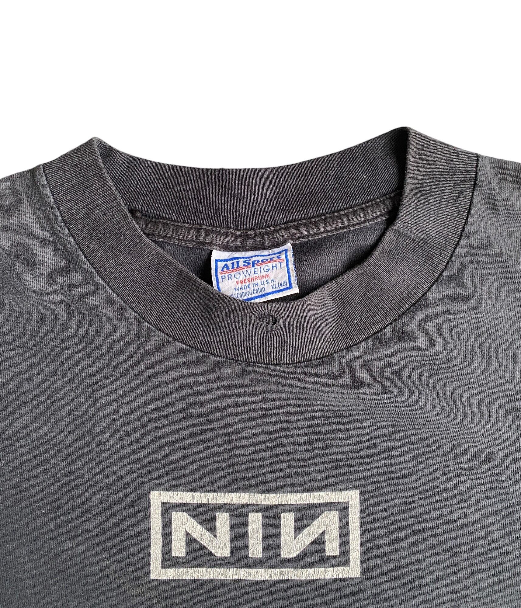 90s NINE INCH NAILS バンドT USA XL フェード NIN 90s NINE INCH NAILS バンドT USA XL フェード NIN 90s NINE INCH