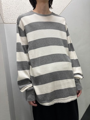 00's "mossimo" border thermal shirt