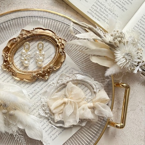 【1個】限定予約販売♪オーバルフレーム パールホワイト