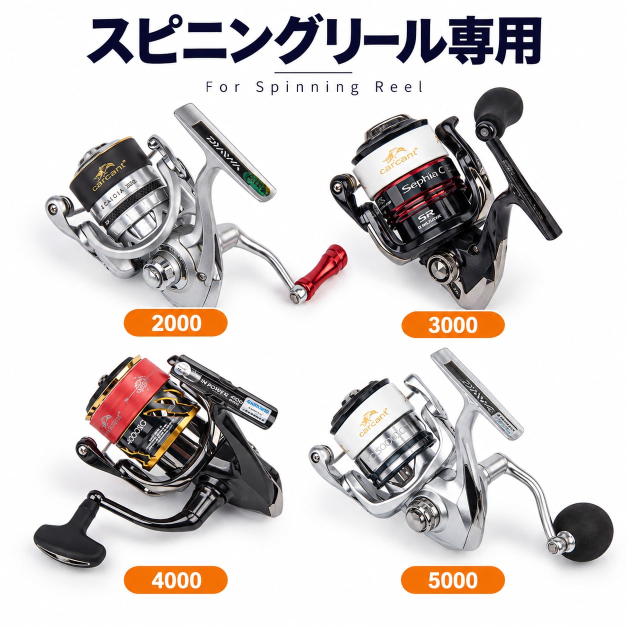 K52.リール用ラインワインダー スピニングリール対応｜ライン固定