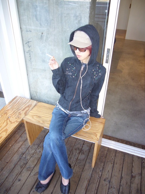 Lowkey original zip up hoodie/BLACK(S)