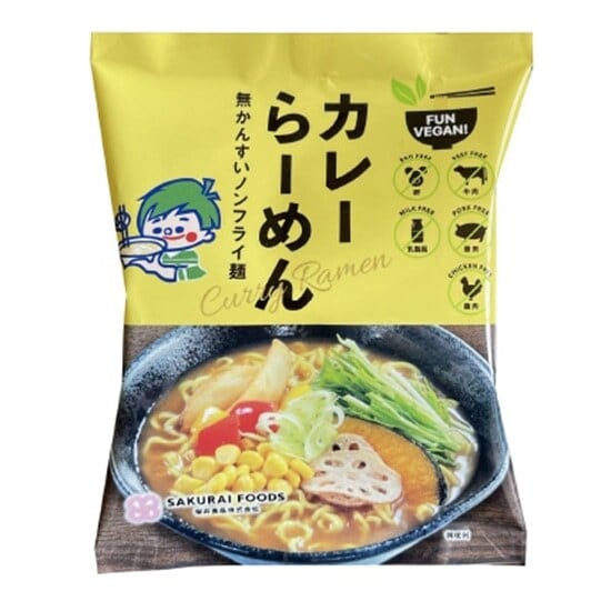 VEGANカレーらーめん（ムソー）