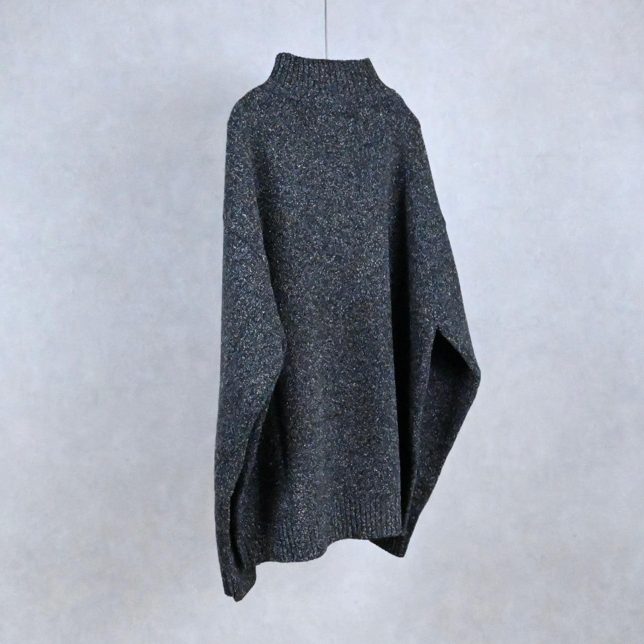 25AW》【KELEN】MELANGE HALF ZIP KNIT 