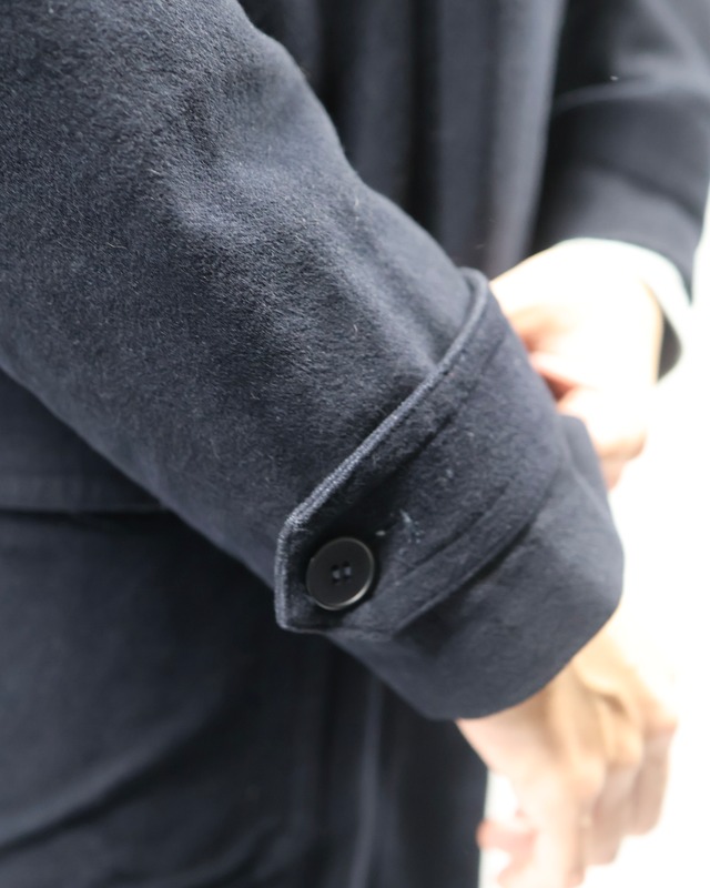 "Calvin Klein" hooded half coat
