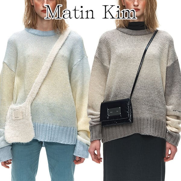 Matin Kim MATIN GRADATION KNIT PULLOVER WBBH6375 マーティンキム