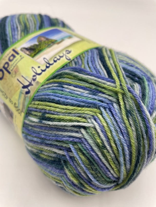 編む手が止まらない毛糸!Opal 『ホリデイズ』11241 4ply/4本撚り