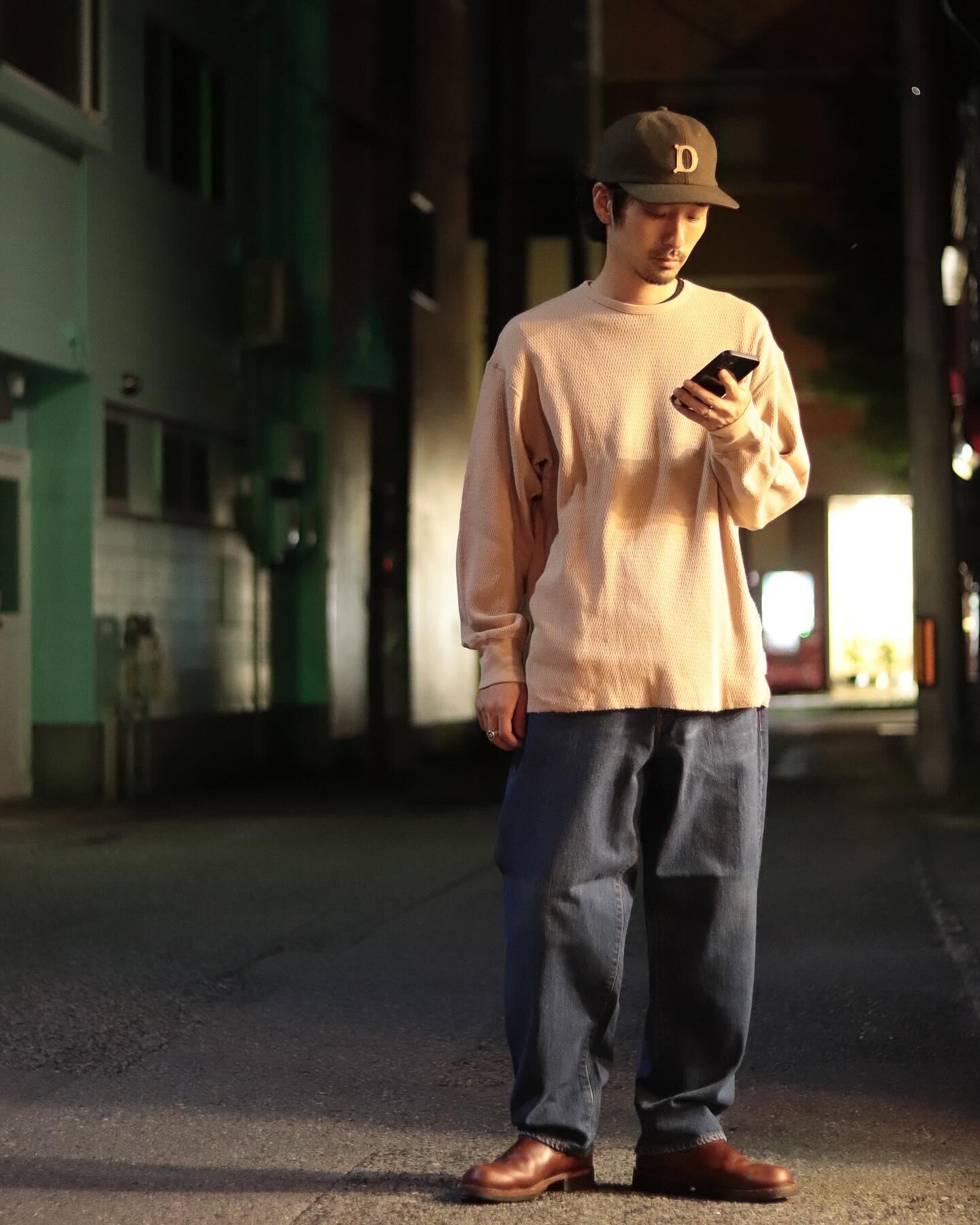 ANACHRONORM/アナクロノーム CONTEXT-003-1Y 80's WIDE 5P PANTS INDIGO(ONE YEAR ...