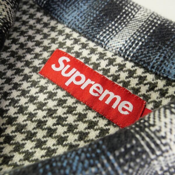 Size【L】 SUPREME シュプリーム 23AW Houndstooth Plaid Flannel