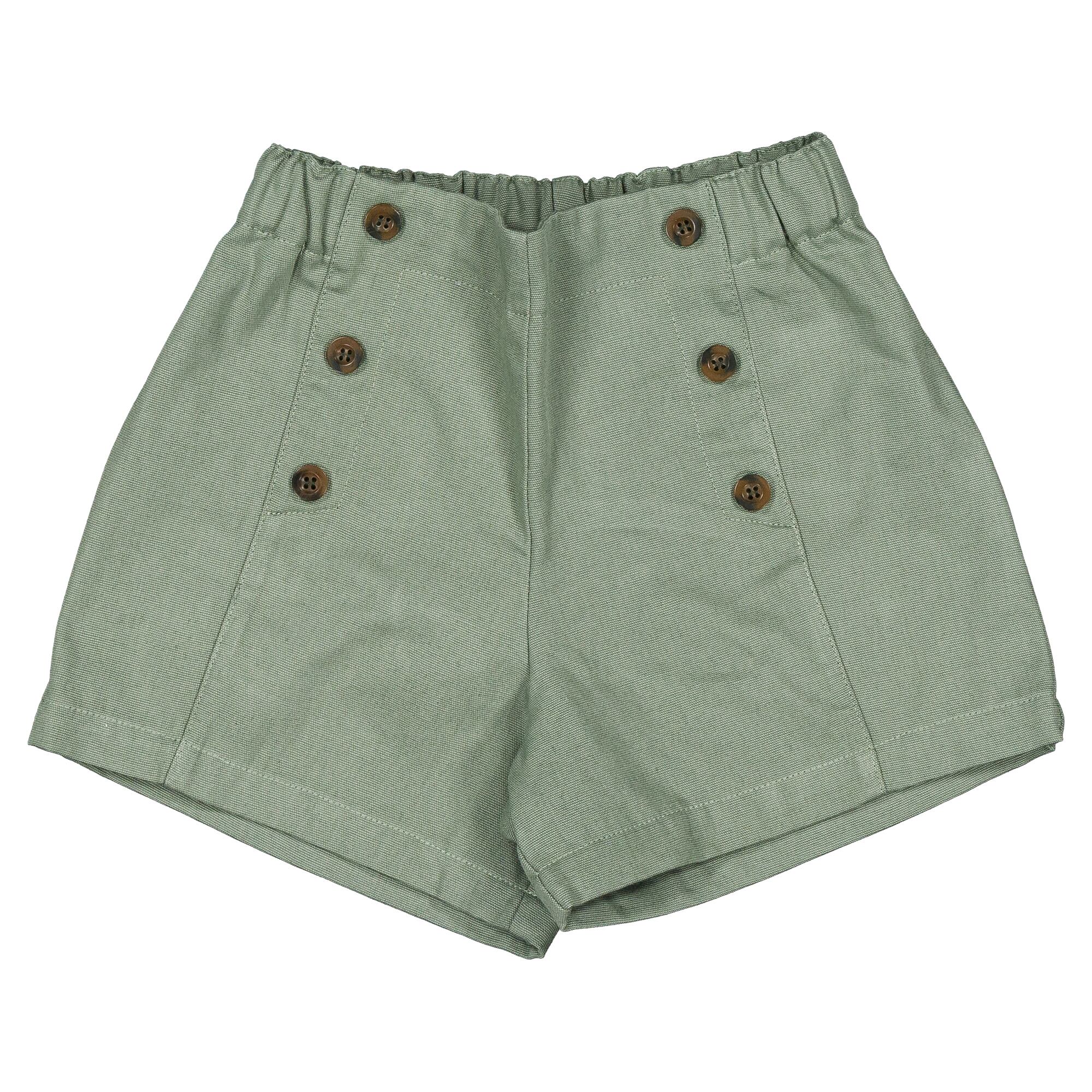 予約【Maison Marelle】Short SÈVRES - celadon green / 18M~8Y / 6月上旬以降入荷