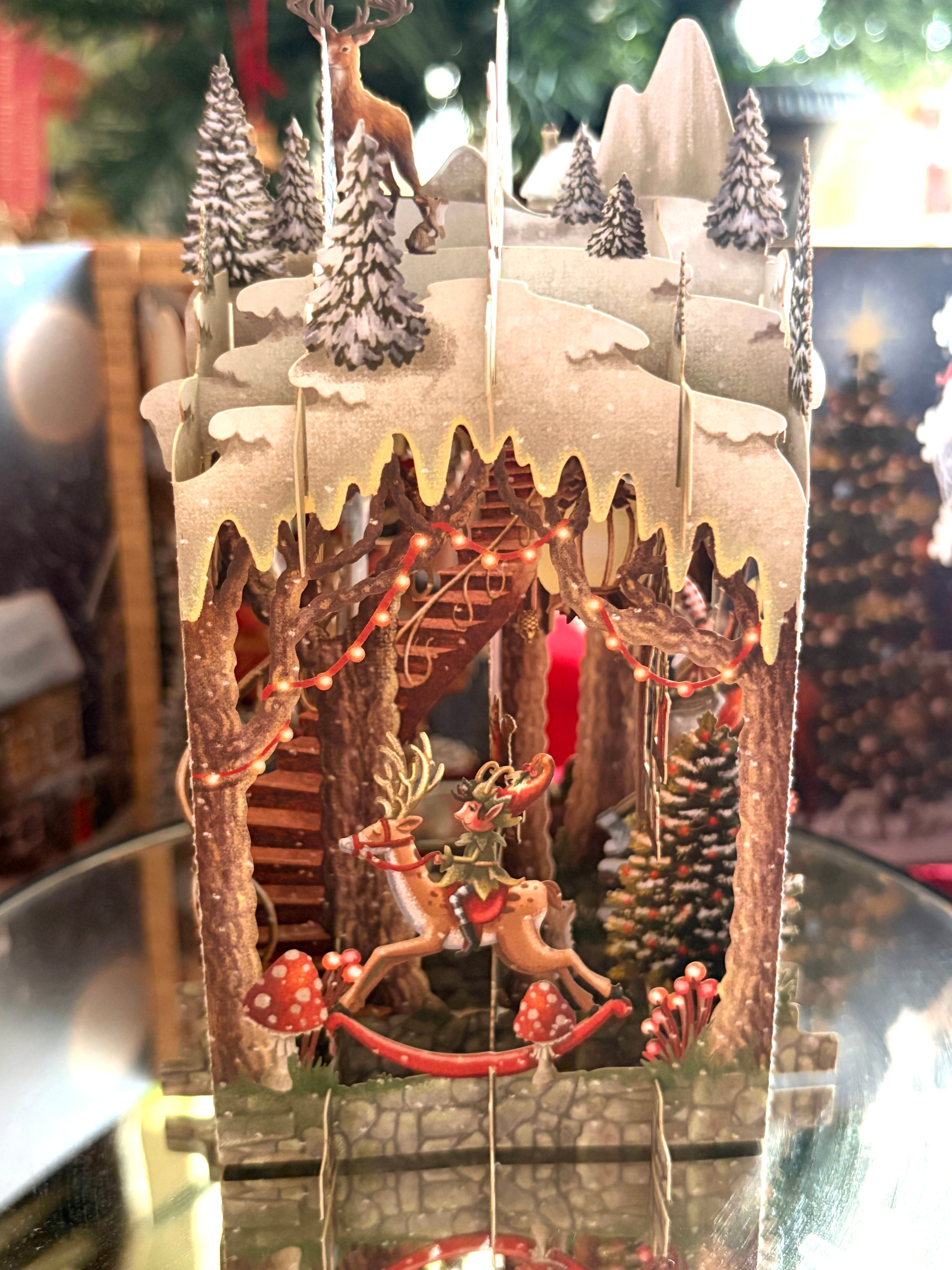 ◆2026クリスマス◆Me&McQ◆サンタさんのワークショップ◆立体３D◆グリーティングカード◆イギリス◆Paper D'Art◆