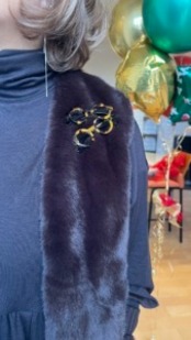 インポート（メガネ２点セットブローチ）