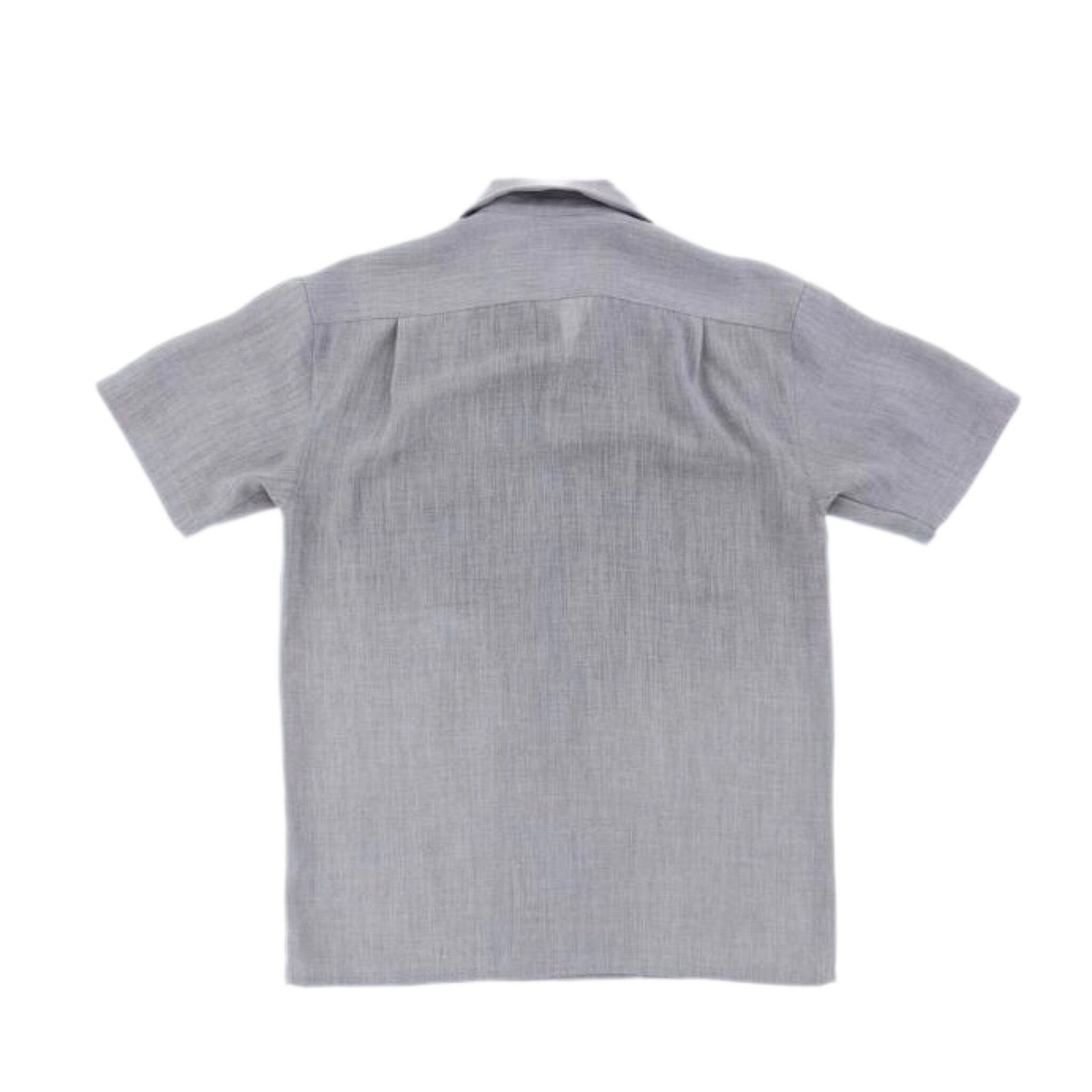 S/S ライトグレー オープンカラーシャツ【FF-7539】 | cv