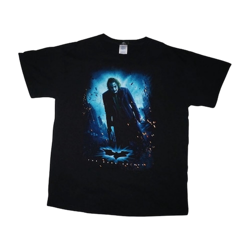 【L】ダークナイト 2008 ジョーカー ヴィンテージTシャツ 映画 ムービー