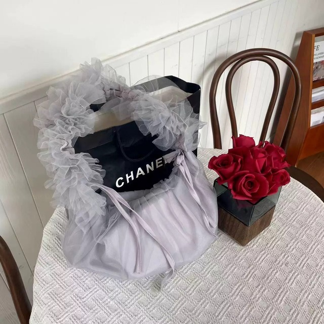 tulle shoulder bag ... 6color