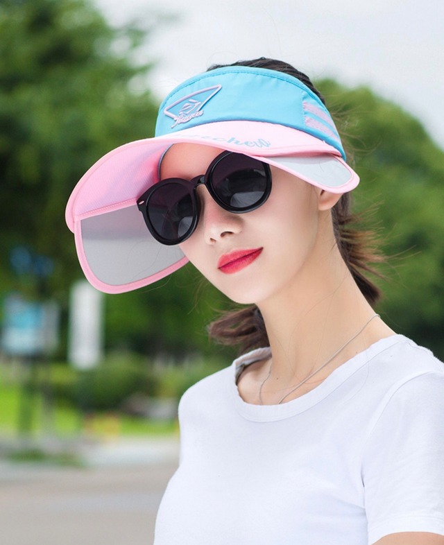 サンバイザー カジュアルキャップ