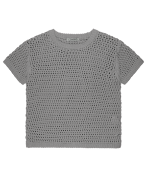 [COYSEIO] POING HALF KNIT GREY 正規品 韓国ブランド 韓国通販 韓国代行 韓国ファッション コイセイオ 日本 店舗