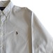 Ralph Lauren　ラルフローレン　ボタンダウンシャツ　YARMOUTH　ホワイト　ドレスシャツ　16-34 商品写真4