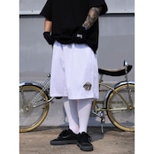 ストリート Chicano ブルドッグ 刺繍ショーツ P212