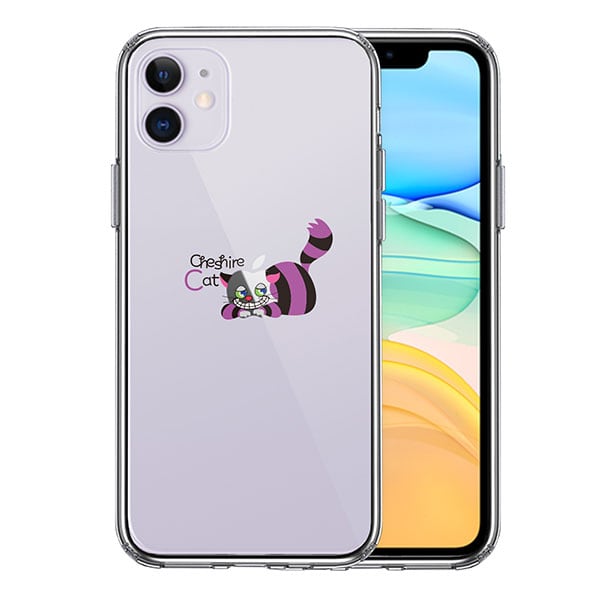 iPhone11 ケース ハードケース クリア アリス CAT チェシャ猫 1 iPhone11 ケース ハードケース クリア アリス CAT チェシャ猫 1