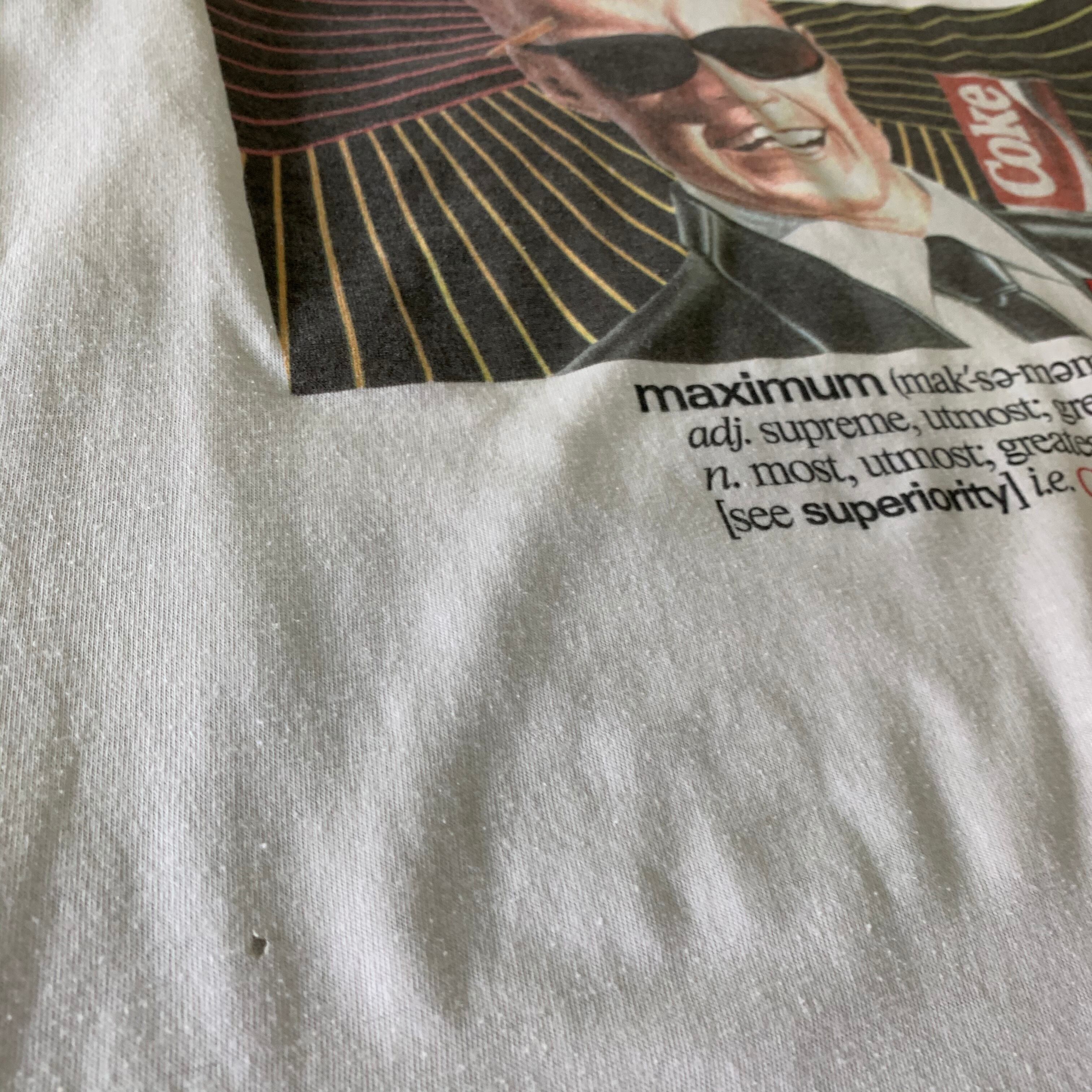 80s Coke Max Headroom T-shirt | What