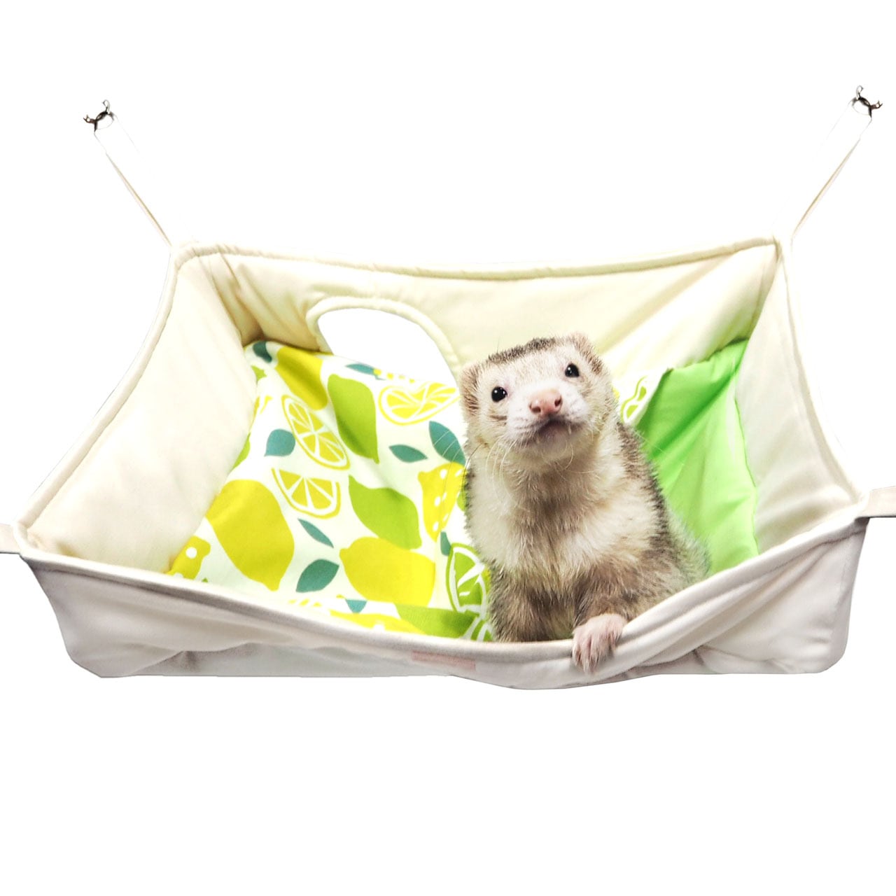 【フェレット】サマーグーグーベッド さわやかレモン