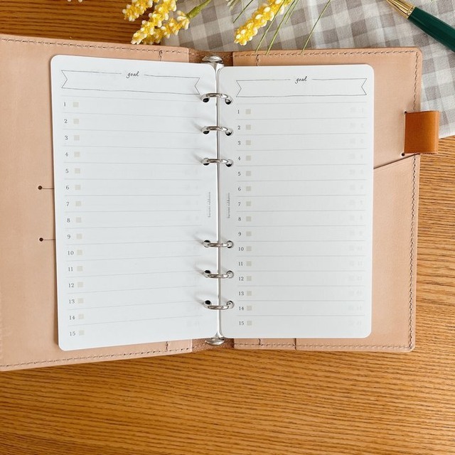 バイブルサイズ/ゴール設定リフィル