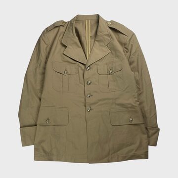 LANCEL PARIS 綿 ジップノーカラージャケット ユーロ 短丈 | PAY ID