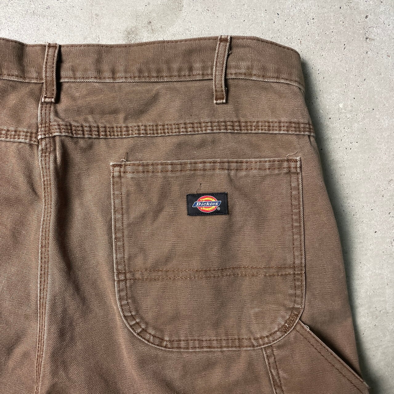 Dickies ディッキーズ ダック地 ワイド ワークパンツ ペインターパンツ 