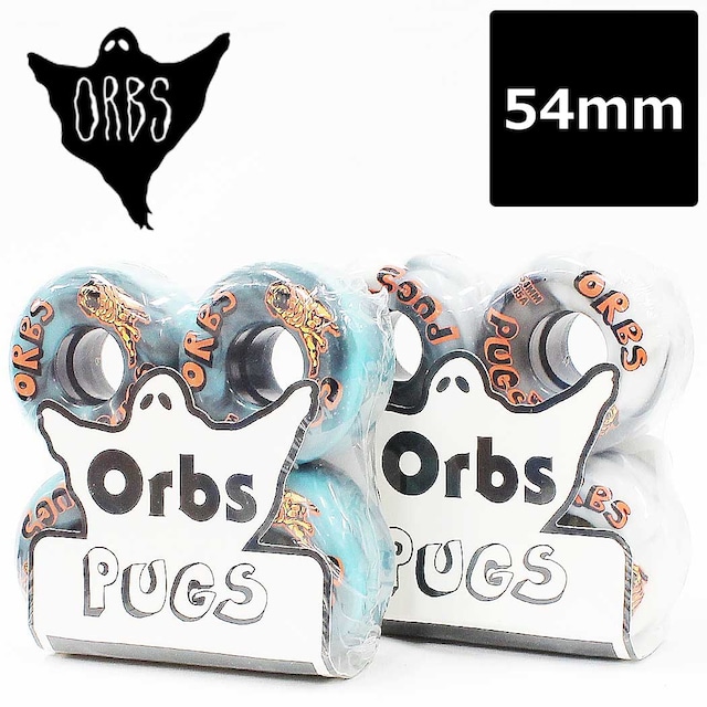 オーブス フル コニカル ソフトウィール スケボーウィール Orbs Apparitions Full conical shape Wheels SWIRL 54mm 85A Skateboard Wheels スケボー ウィール マーブル スウォール 54/ブラック/ブルー