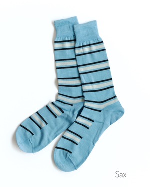 Border line wool Short men