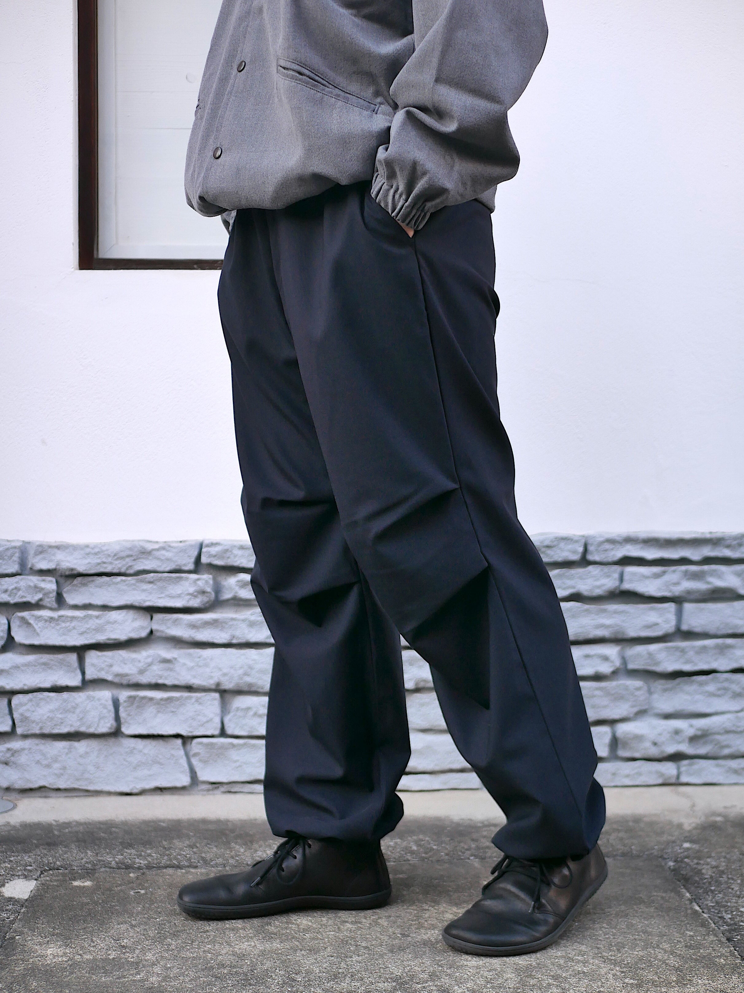 BROWN by 2-tacs / KNEE TUCK PANTS | st. valley house - セント