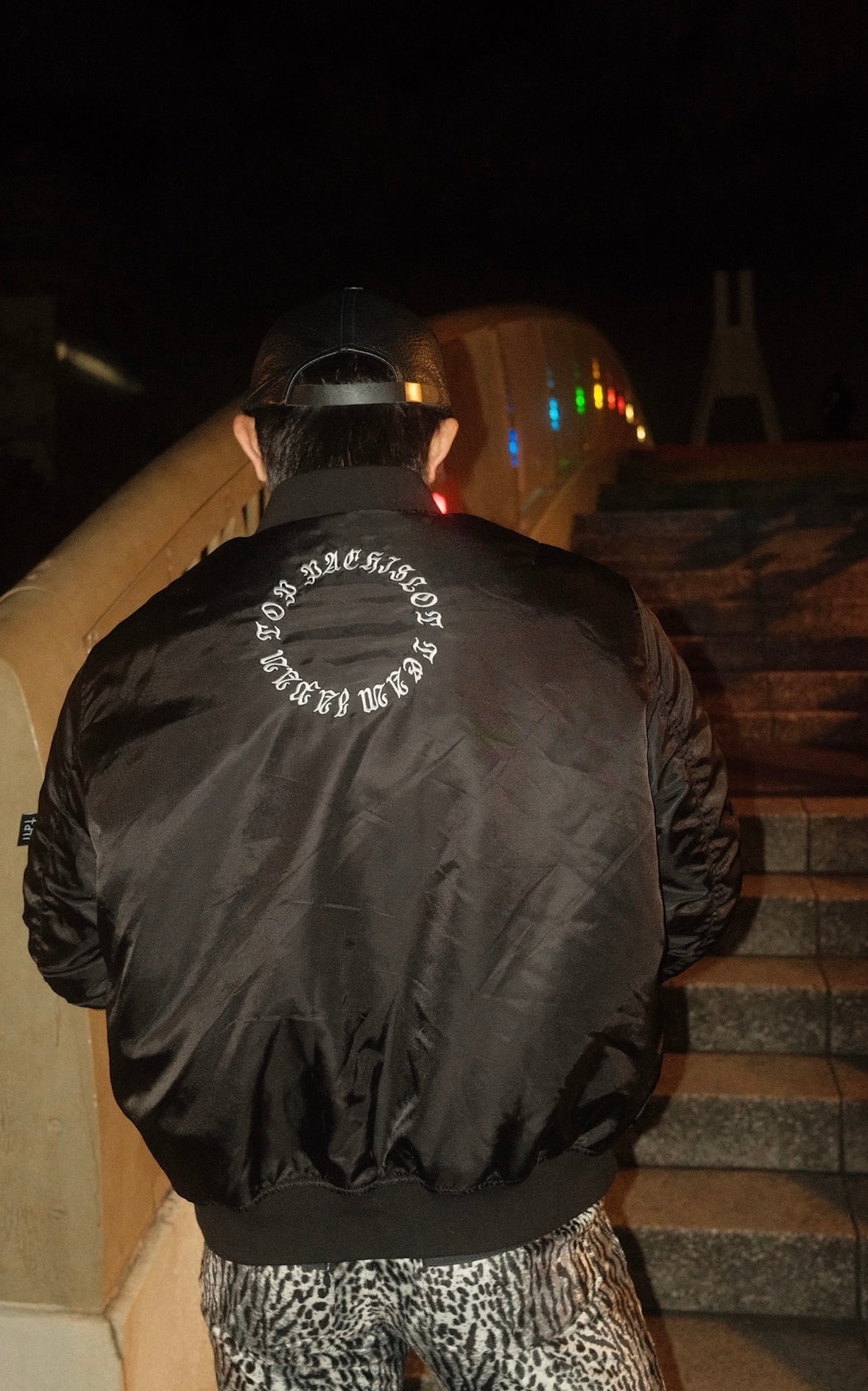 JTPT MA-1 tattoo jacket | JAPAN TOP PACHISLOT TEAM