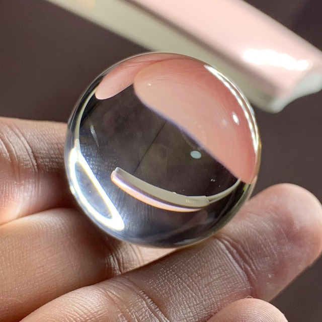 美✩無垢玉✩水晶スフィア