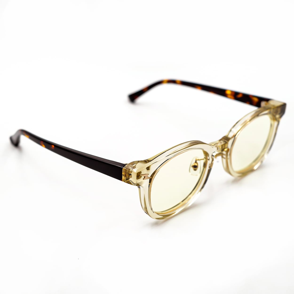 ⚡︎ Pale Yellowレンズ / Open 2・Bi Colorフレーム ⚡︎ Pale Yellowレンズ / Open 2・Bi Colorフレーム