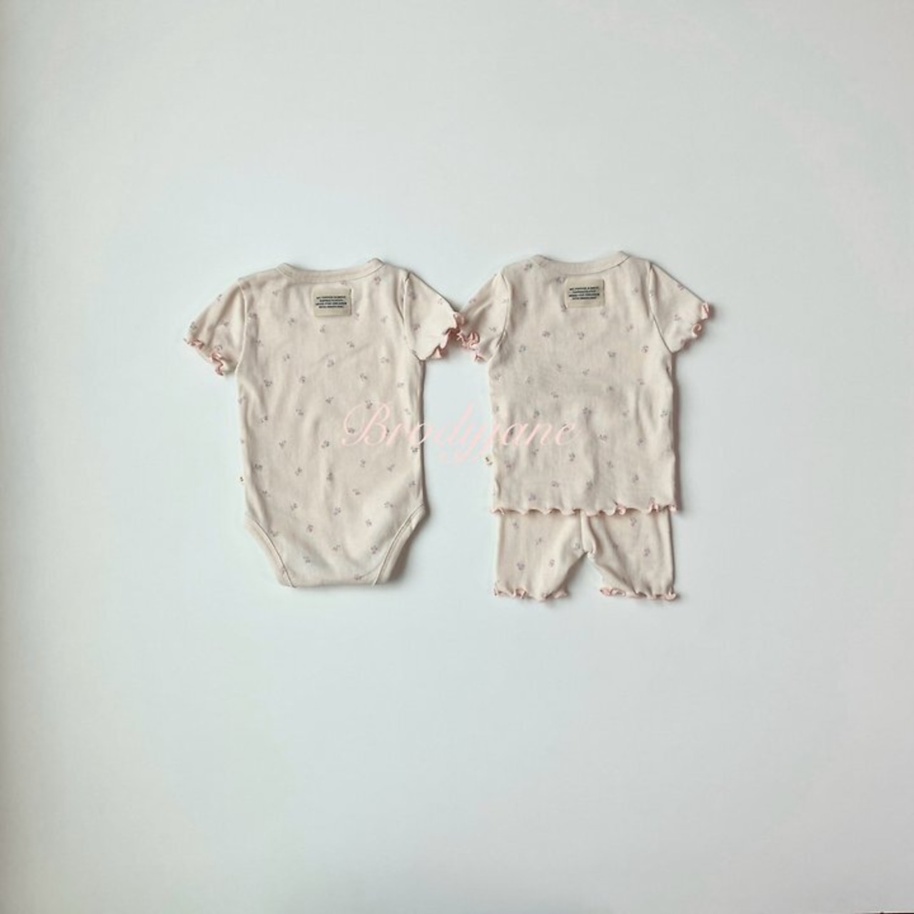 【取寄/韓国直送】Brodyjane 26/SM 半袖ボネットセットアップ|夏服|韓国子供服