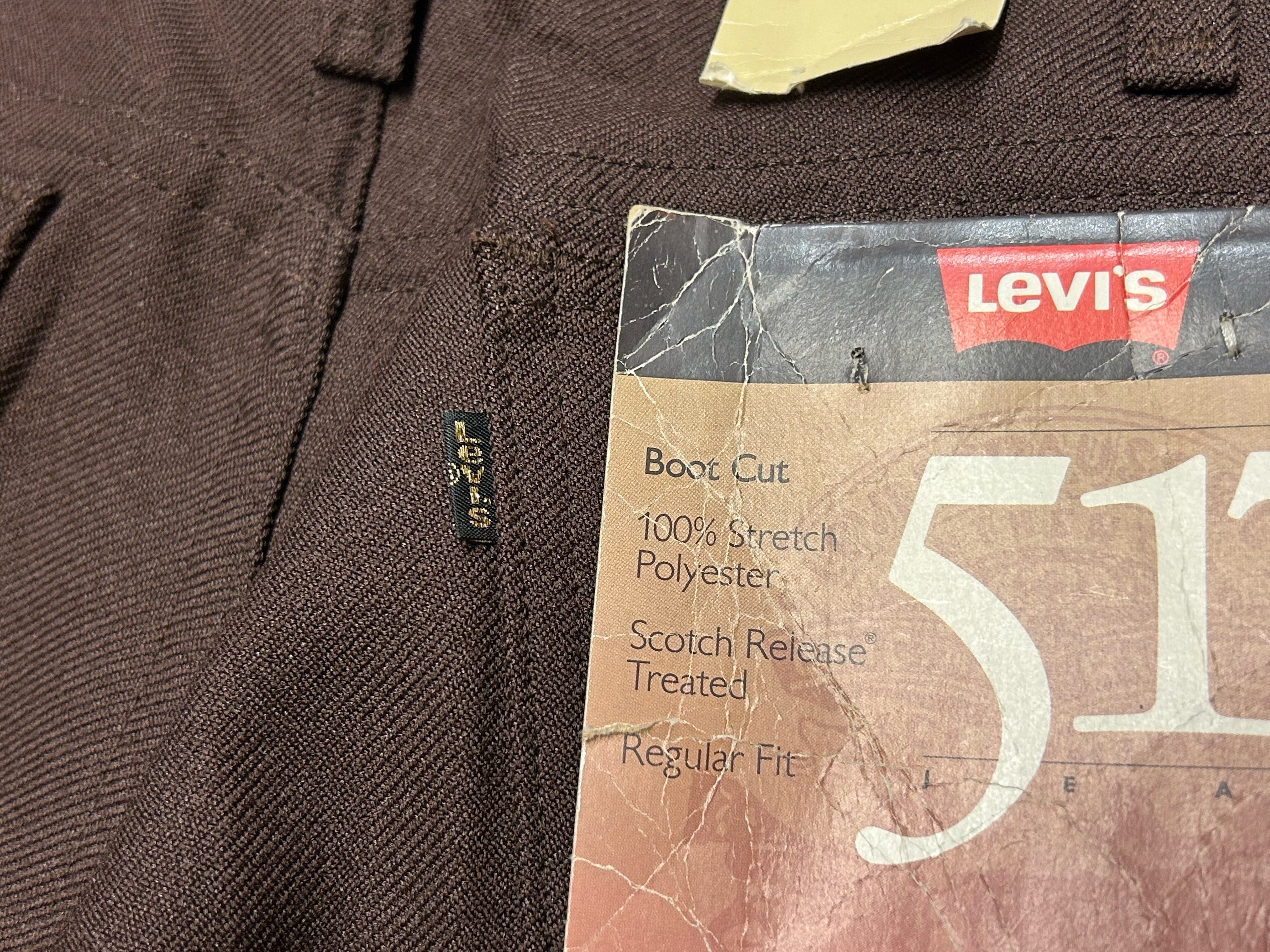 デッドストック 90s Levisリーバイス 517 スタプレ ブラウンW34 デッドストック 90s Levis リーバイス 517 スタプレ ブラウン【W34