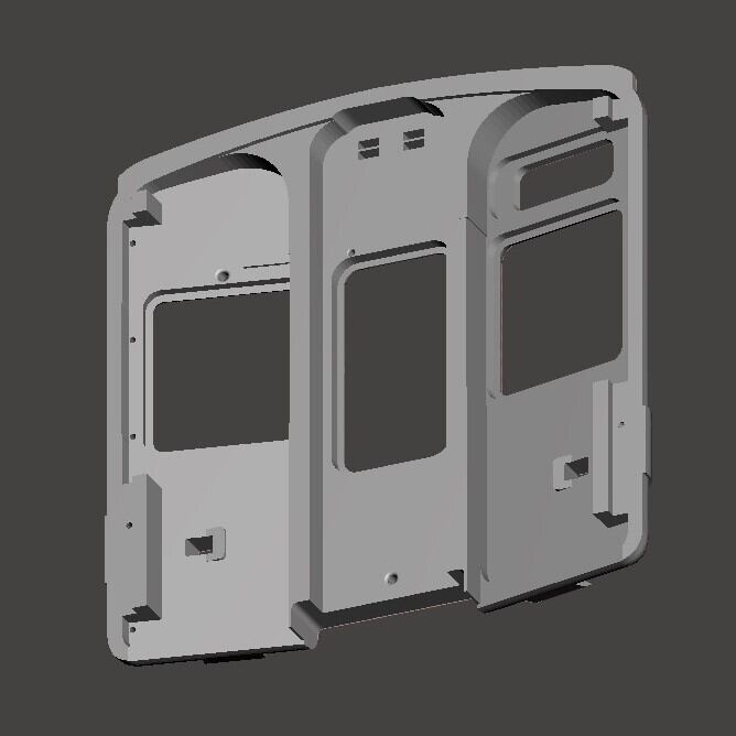 受注生産】北摂の3100系 前面・スカート・連結器パーツセット GM407A