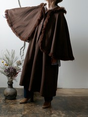 1970's Yves Saint Laurent / Hooded Cape
