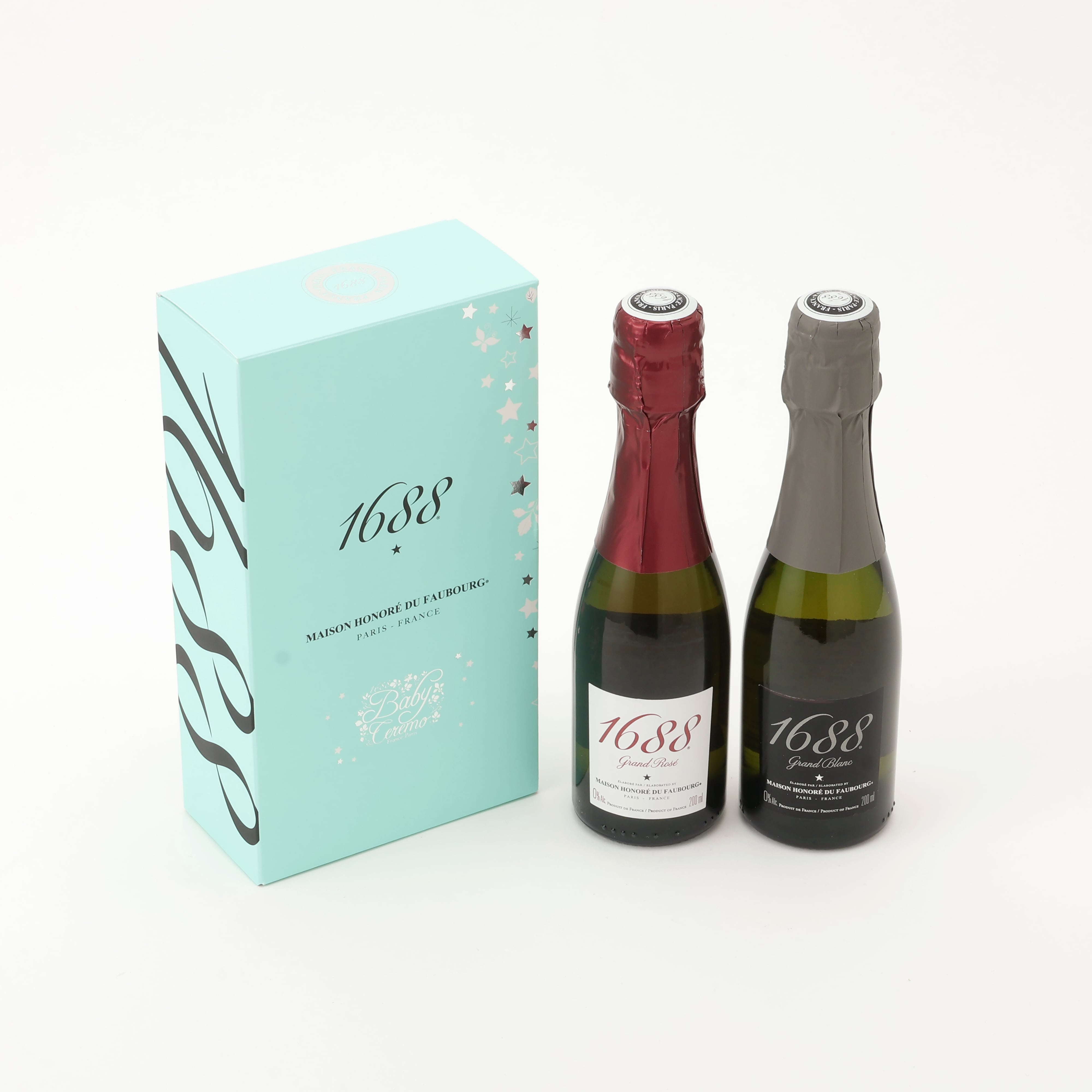 1688 Grand Rosé & Blanc フランス製ノンアルコールスパークリング